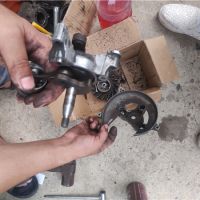 上海浦東割草機維修，現(xiàn)場歐瑪/三菱TU43割草機維修，立等可取